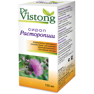 DR. VISTONG СИРОП РАСТОРОПШИ