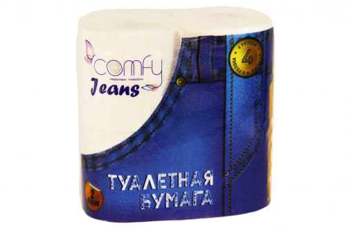 туалетная бумага Comfy "Jeans"