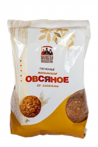 Овсяное печенье со злаками