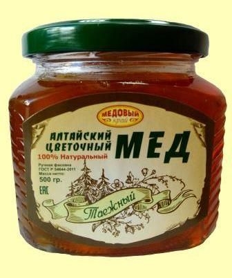 Мёд натуральный Алтайский Таежный