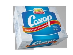 Сахар прессованный в пачках