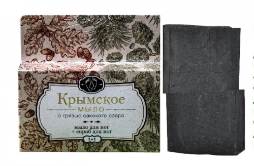 Крымское мыло 1+1 "Мыло-скраб для ног + Для ног"