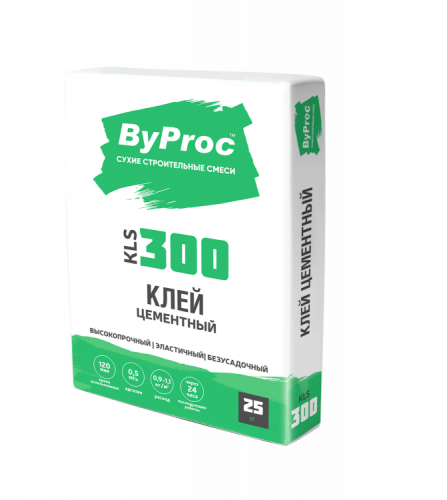 Клей цементный стандартный ByProc KLS-300
