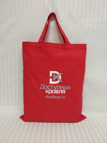 Сумка рекламная из хлопка