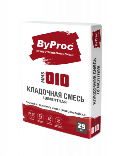 Кладочная смесь цементная стандартная ByProc MMS-010